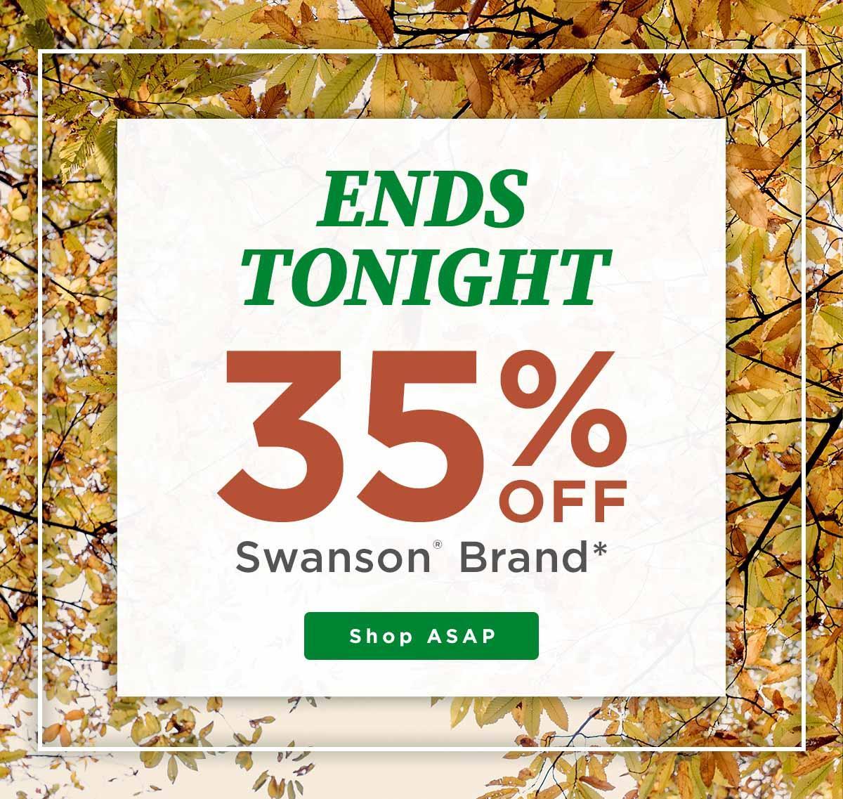 35% off Swanson Brand