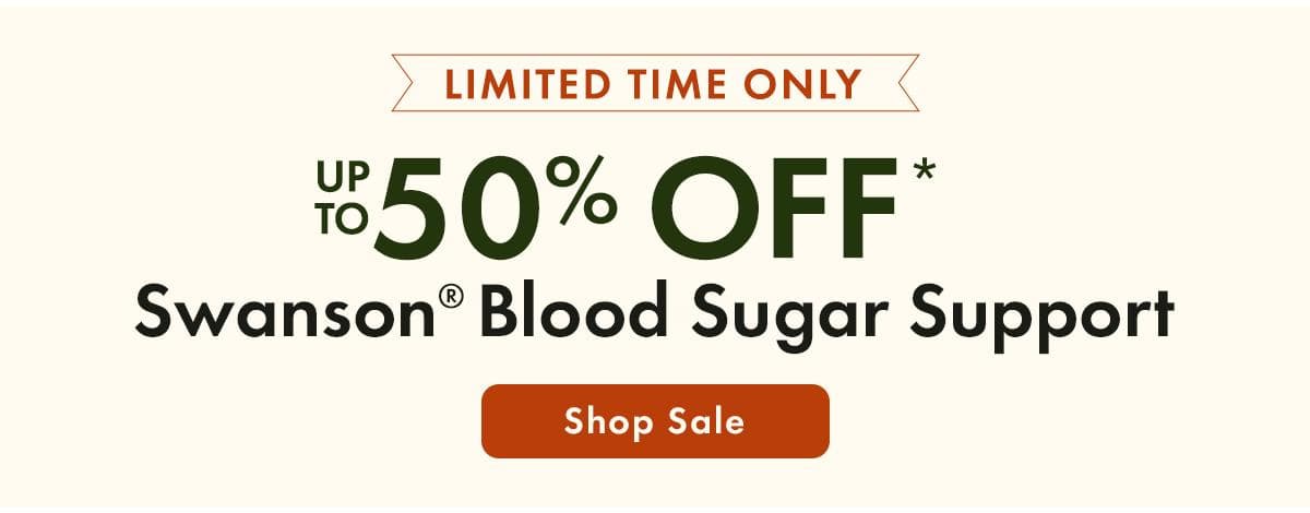 Up to 50% off Blood Sugar