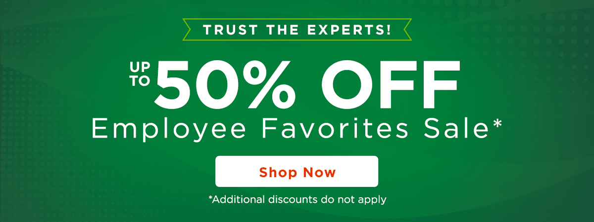 Up to 50% Off Employee Favorites