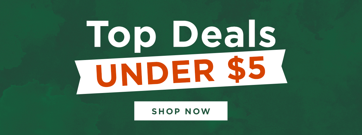 Shop Top Deals Under $5