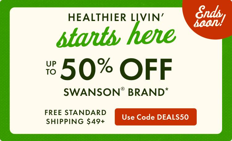 Up to 50% Off Swanson 