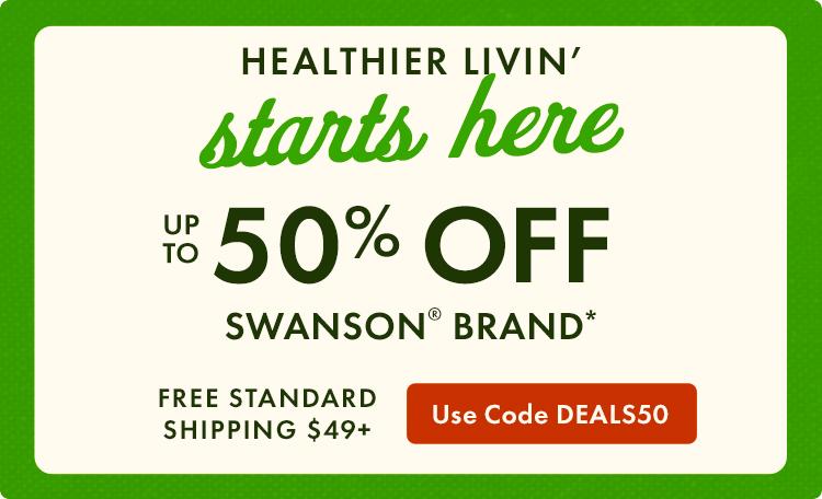 Up to 50% Off Swanson 