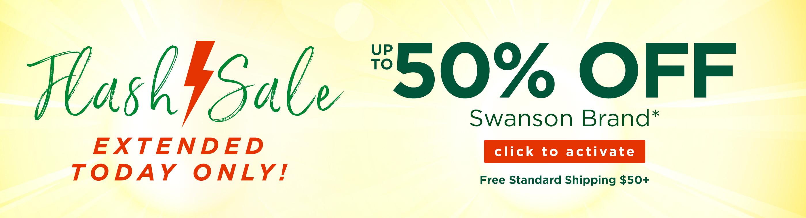 Up to 50% off Swanson Brand