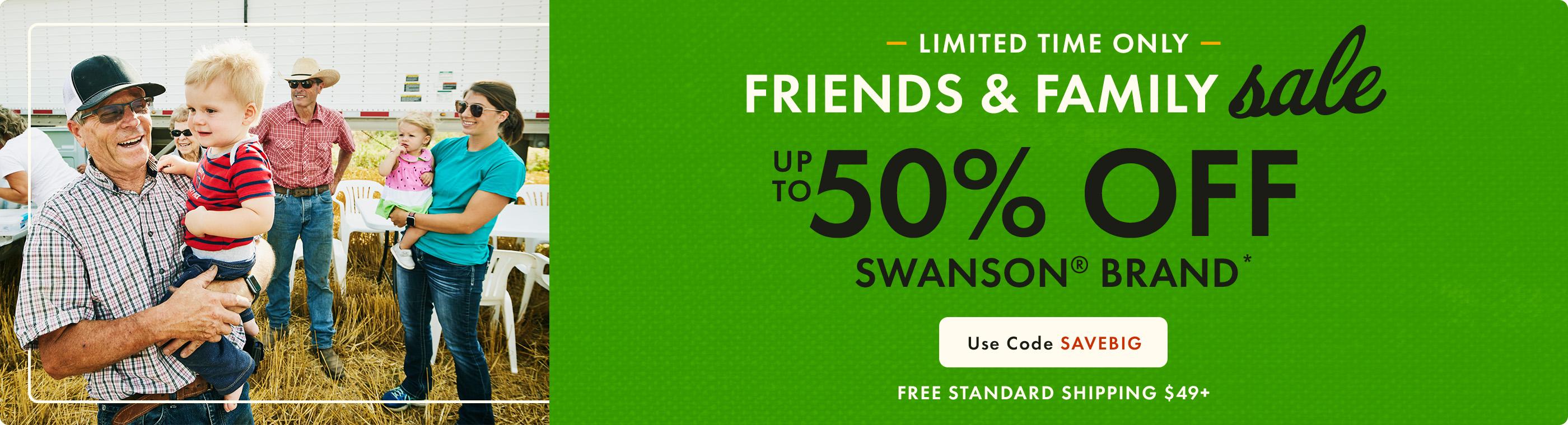 Up To 50% Off Swanson Brand 
