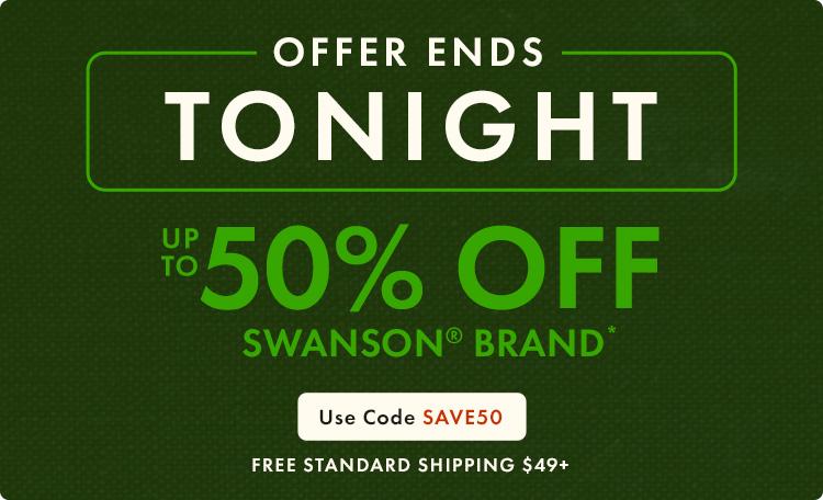 Up to 50% Off Swanson
