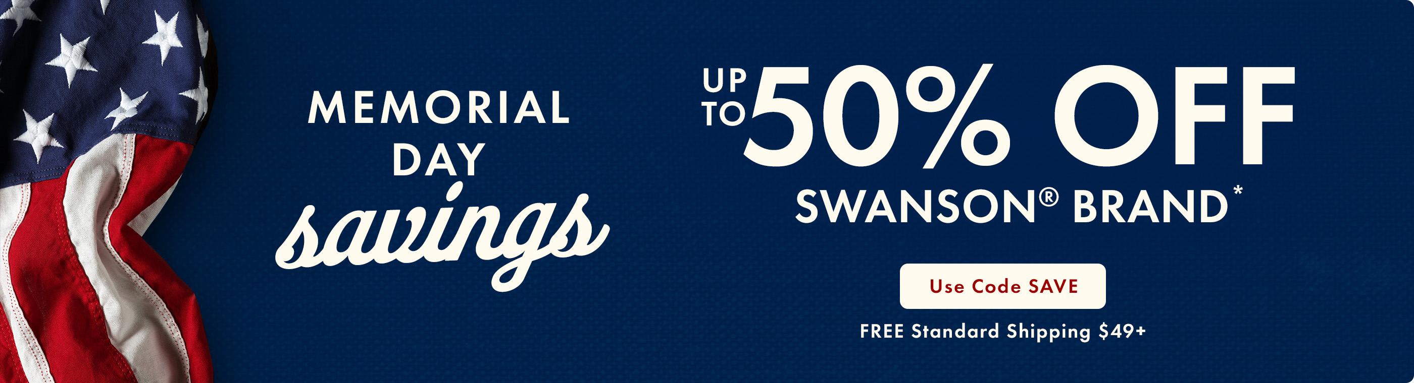 Up To 50% Off Swanson