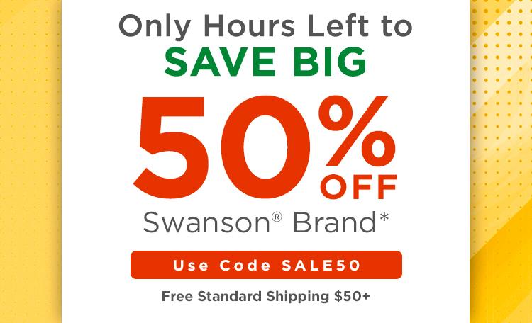 Up to 50% off Swanson Brand 