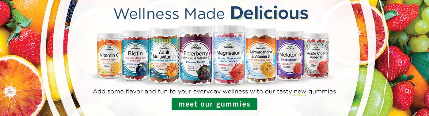 Experience for yourself the delightful difference gummies make for daily health