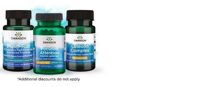 Limited Time Only! Up to 50% Off Select Brain Health Products