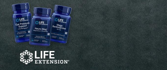 Discover More Wellness Favorites with Life Extension®        Innovative formulas for healthier living