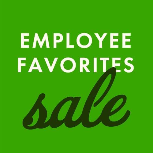 Up to 50% off Employee Favorites