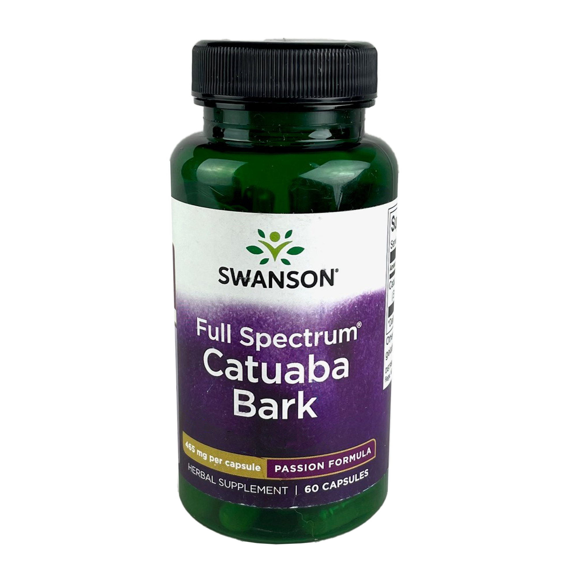 Swanson Premium Full Spectrum Catuaba Bark Vitamin 465 mg 60 Caps