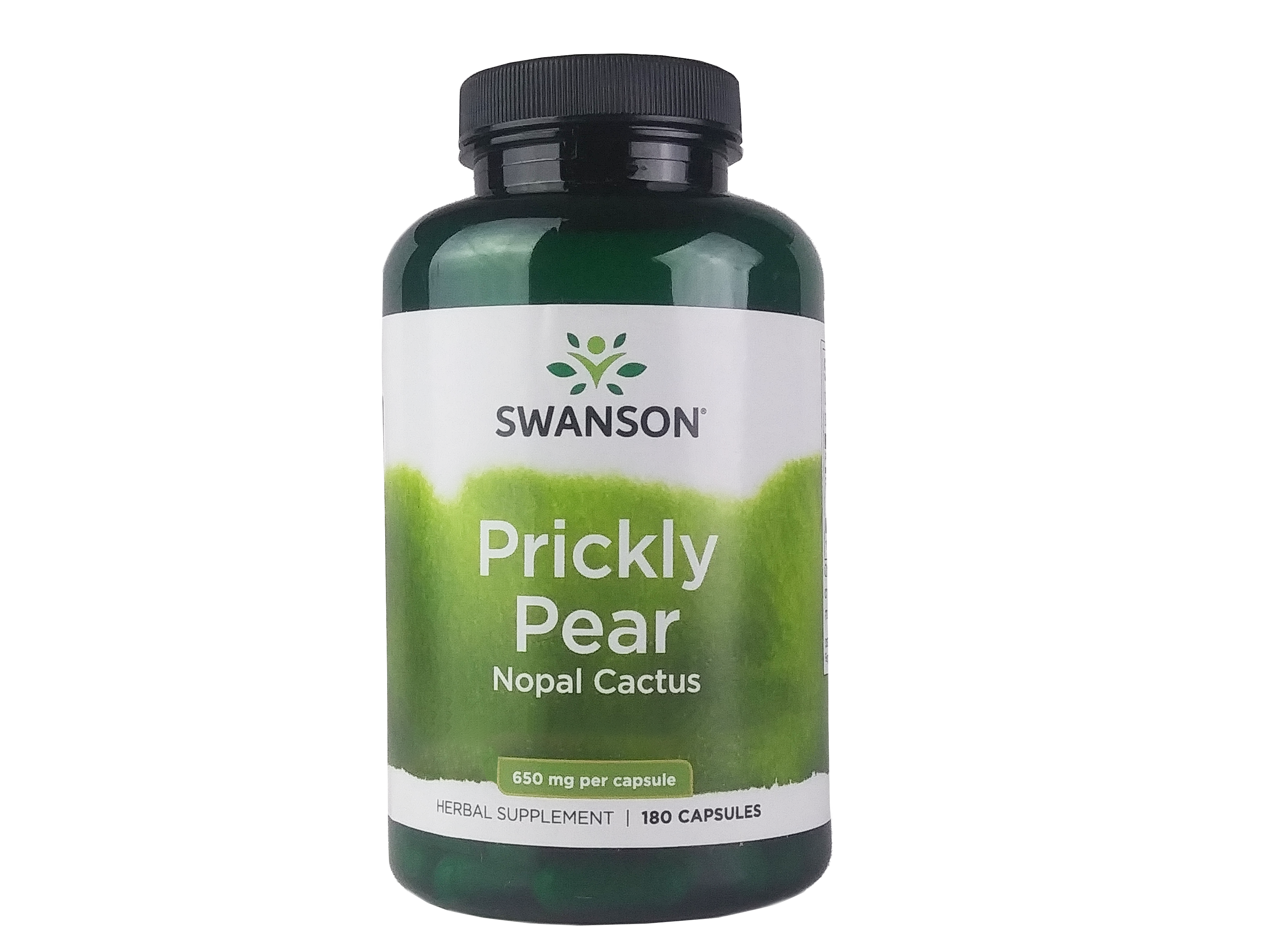 Swanson Premium Prickly Pear Nopal Cactus Vitamin | 650 mg | 180 Caps