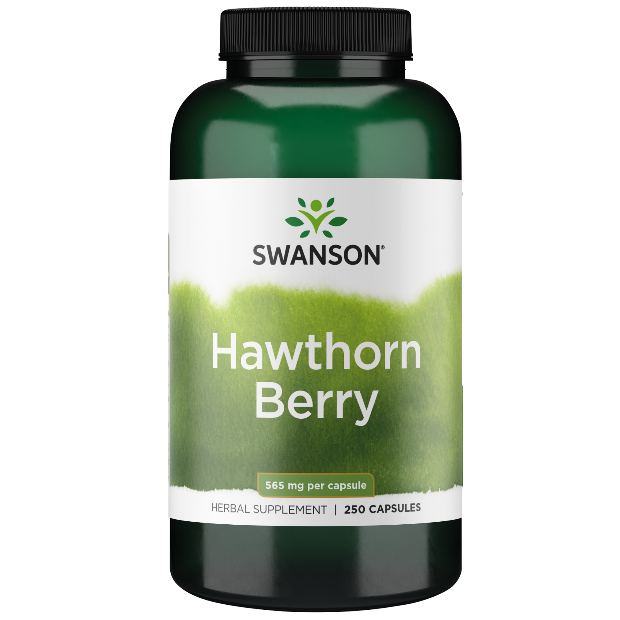 Swanson Premium Hawthorn Berry Vitamin | 565 mg | 250 Caps
