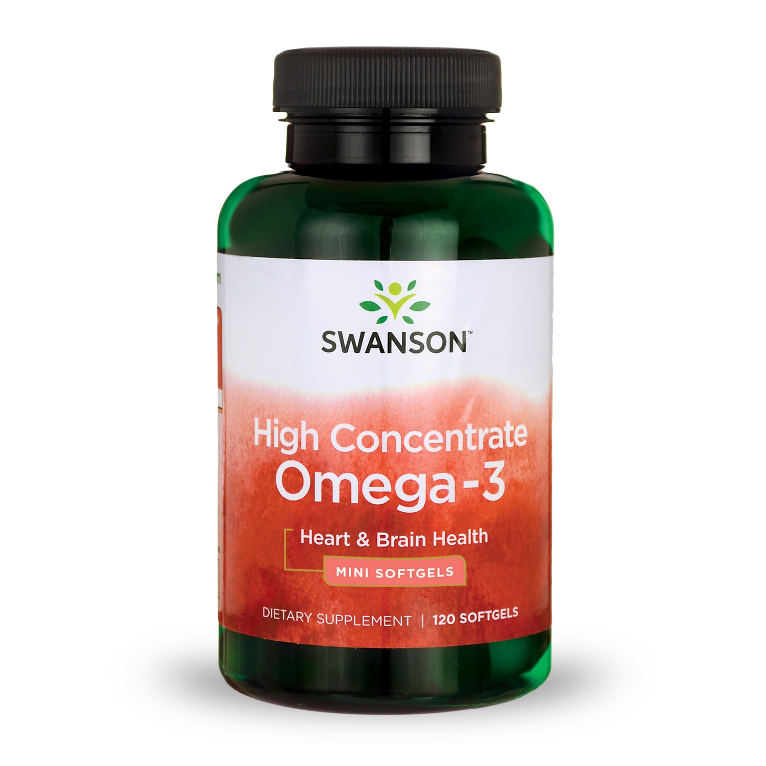 Swanson EFAs High Concentrate Omega-3 - Mini Softgels Supplement Vitamin | 570 mg | 120 Soft Gels