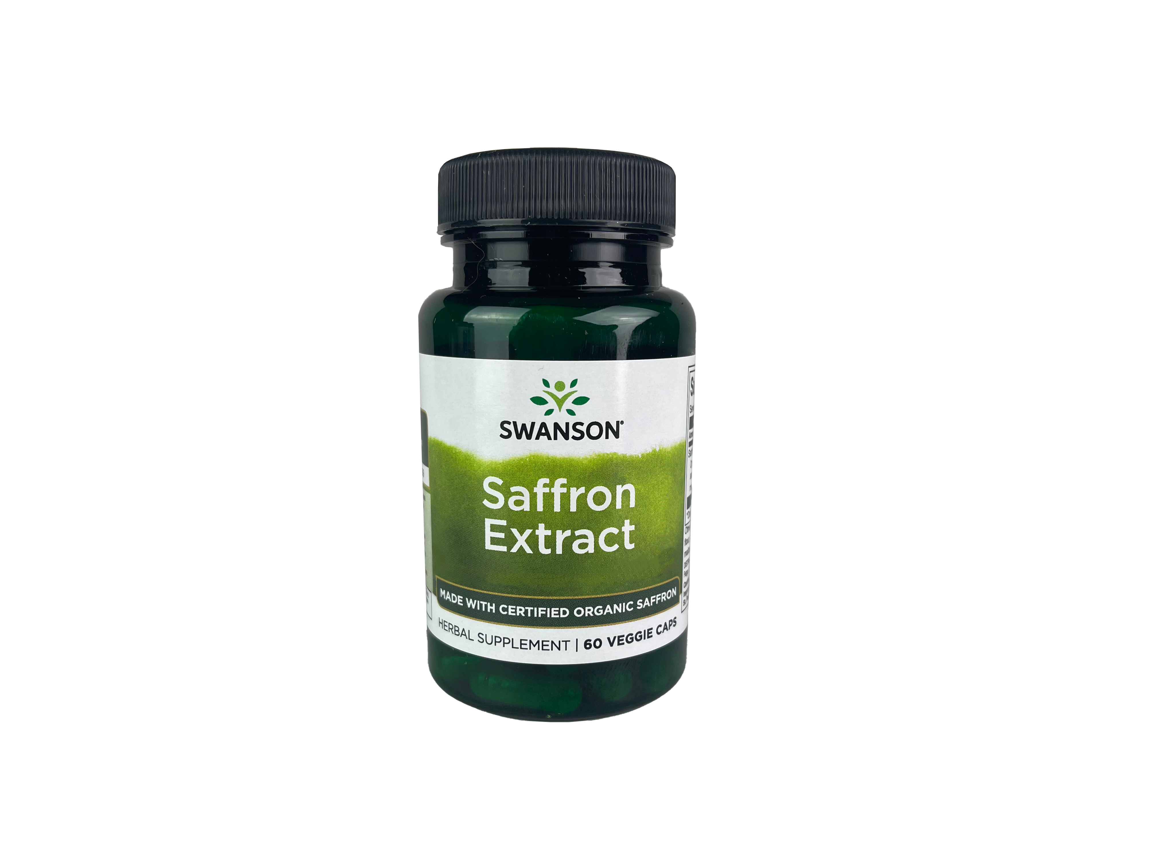 Swanson Superior Herbs Saffron Extract - Certified Organic Vitamin 30 mg 60 Veg Caps