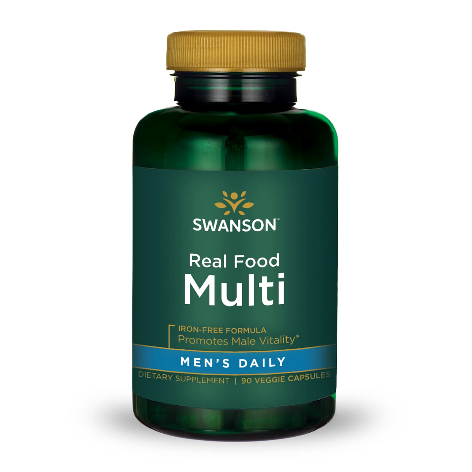 Swanson Ultra Real Food Multi Mens Daily Vitamin 90 Veg Caps