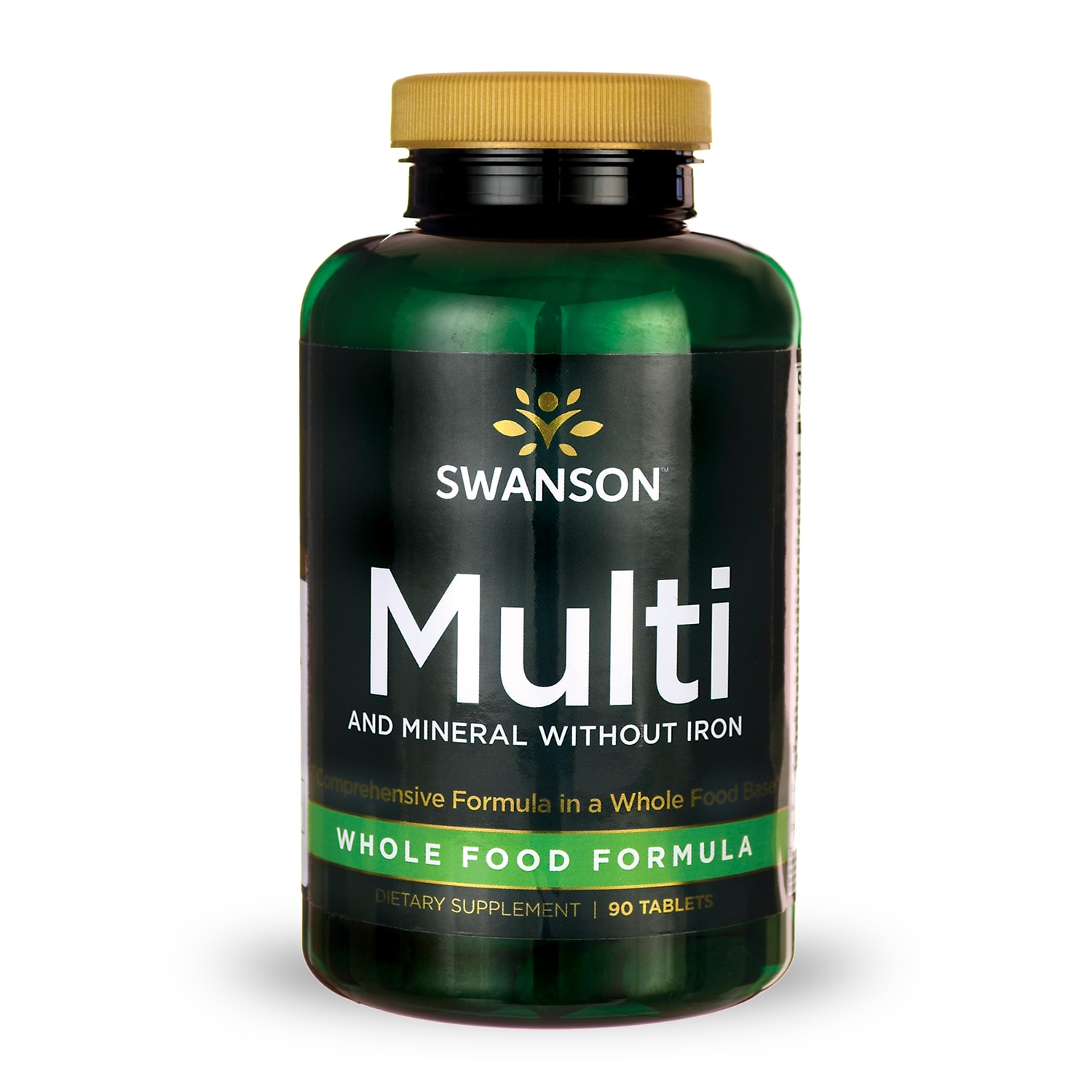 Swanson Ultra Whole Food Formula Multi Vitamin & Mineral without Iron 90 Tabs