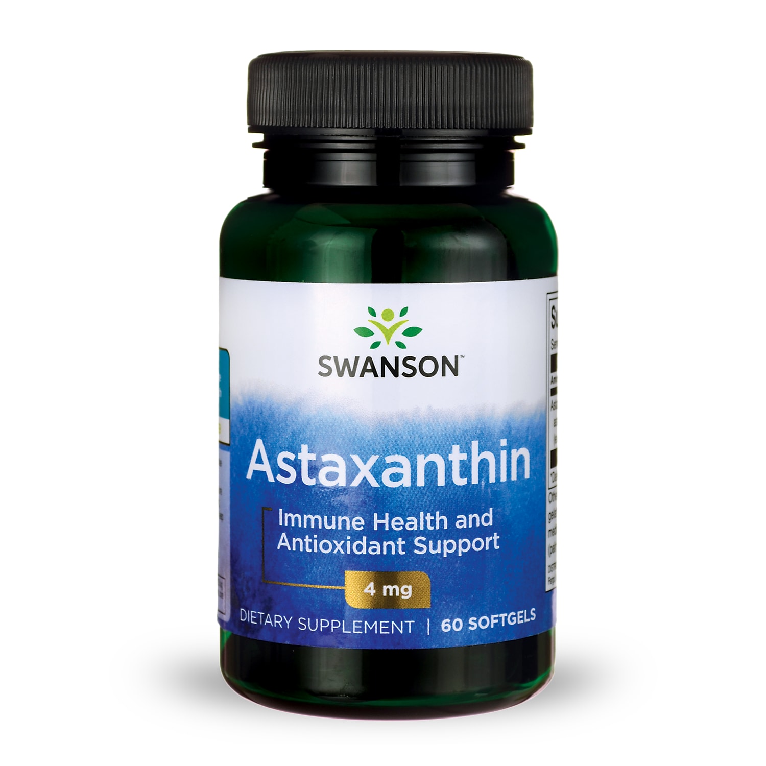 Swanson Ultra Astaxanthin Supplement Vitamin 4 mg 60 Soft Gels