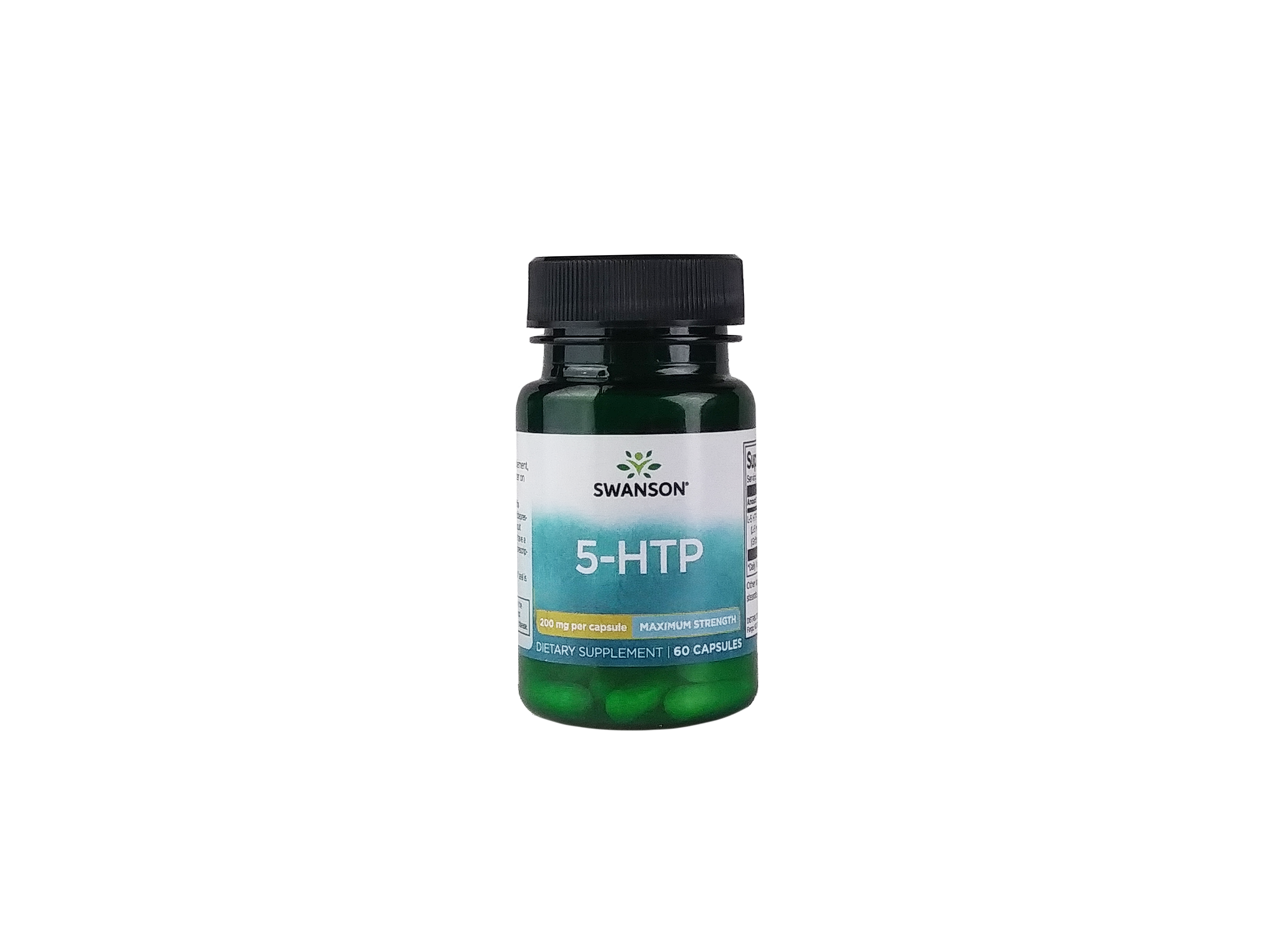 Swanson Ultra 5-Htp - Maximum Strength Supplement Vitamin | 200 mg | 60 Caps