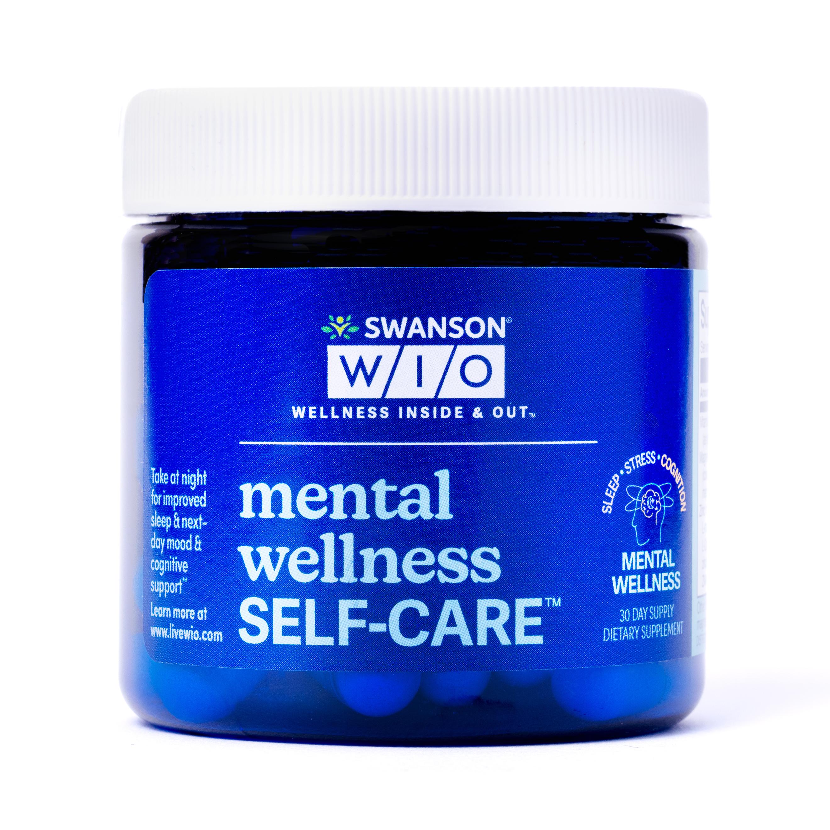 Swanson WIO SELF-CARE - Цинк, магний, мелатонин (30 порций)