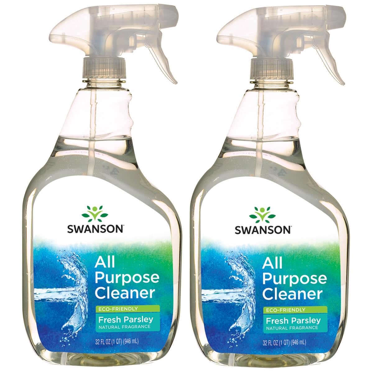 Swanson Healthy Home All-Purpose Cleaner - Eco-Friendly Fresh Parsley 2 Pack 32 fl oz Liquid