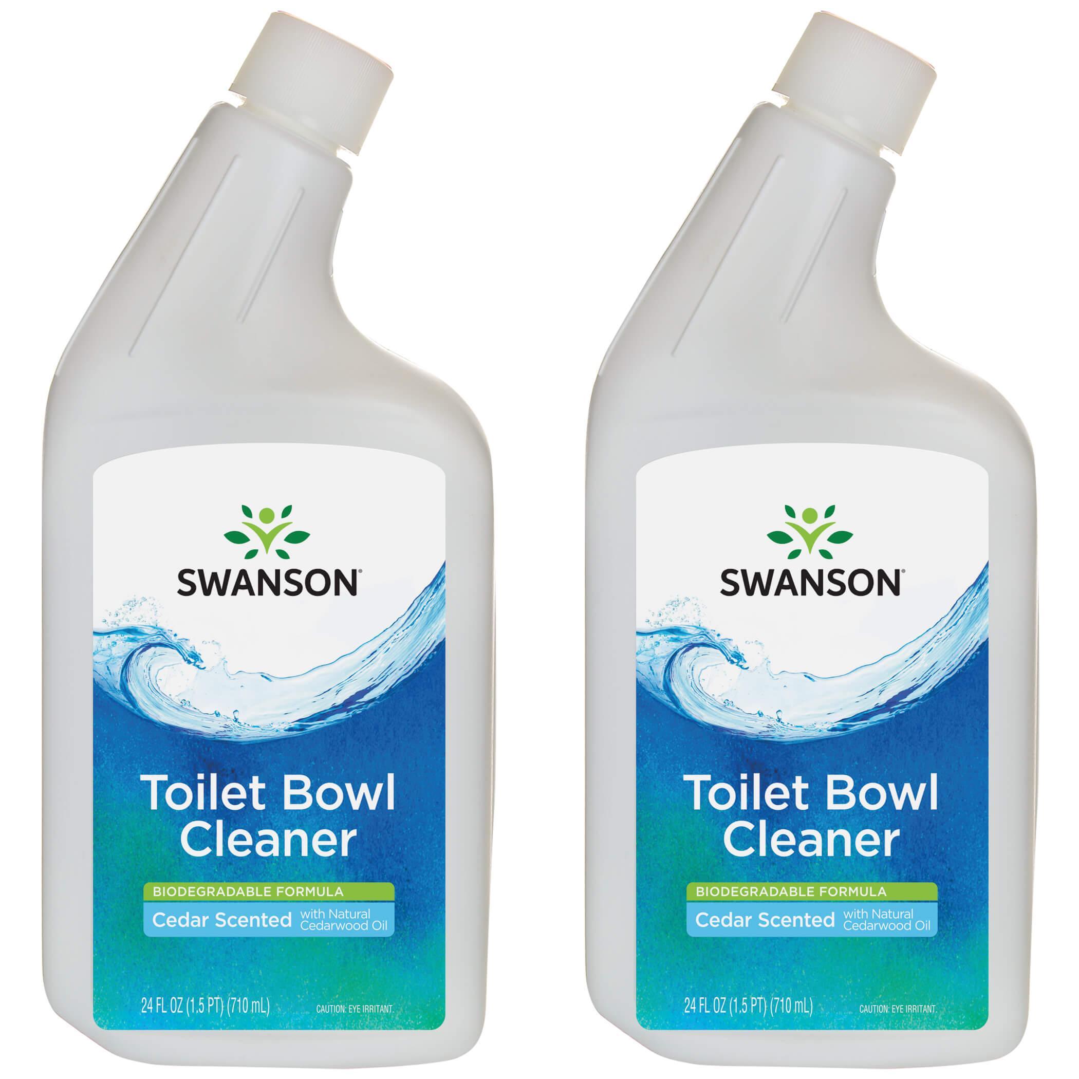 Swanson Healthy Home Toilet Bowl Cleaner - Biodegradable Formula Cedar Scented 2 Pack 24 fl oz Liquid