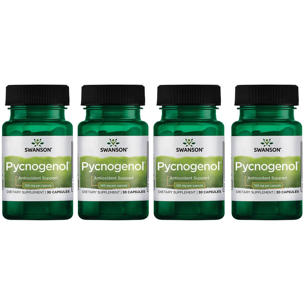 Swanson Ultra Pycnogenol 4 Pack Vitamin 100 mg 30 Caps