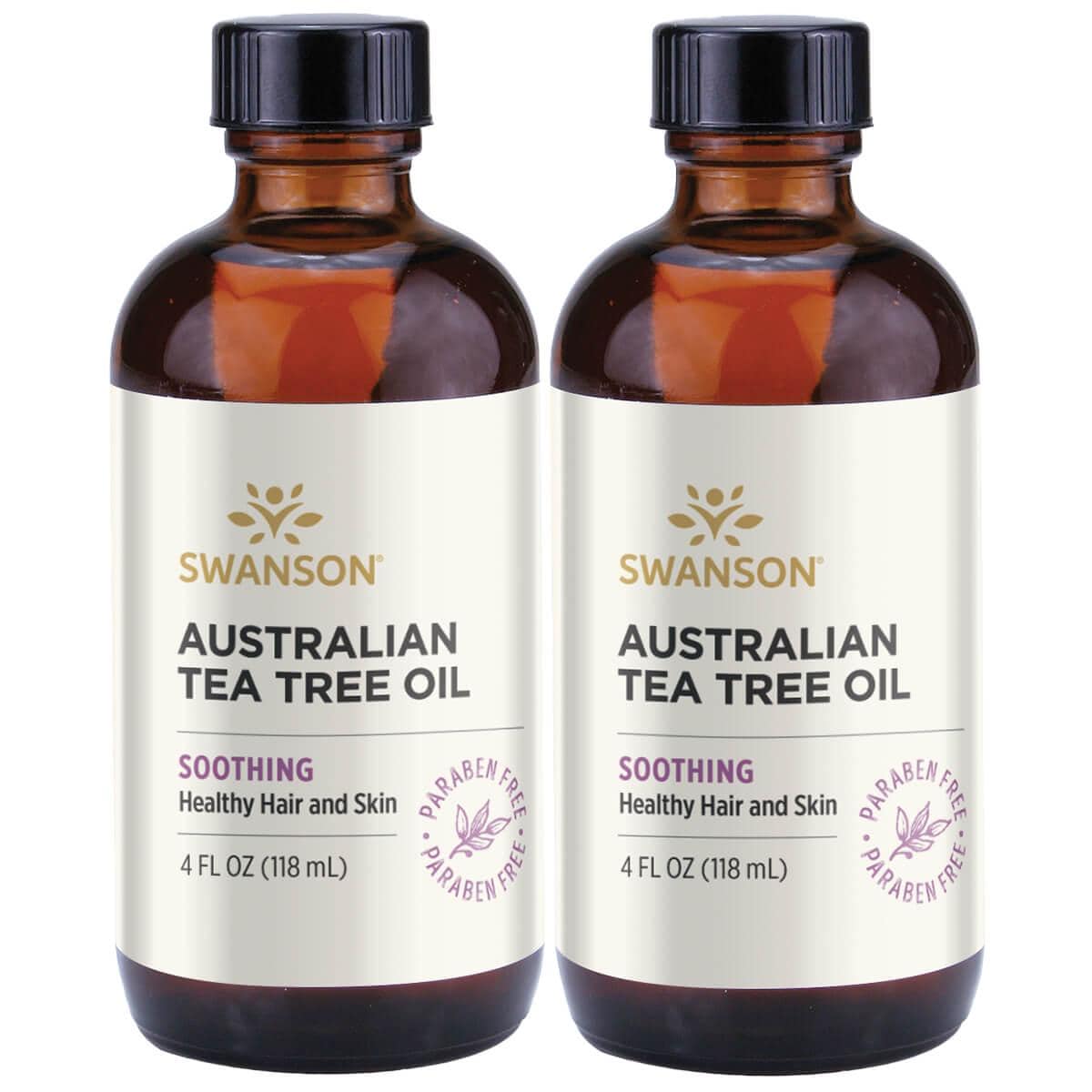 Swanson Ultra Australian Tea Tree Oil 2 Pack 4 fl oz Liquid