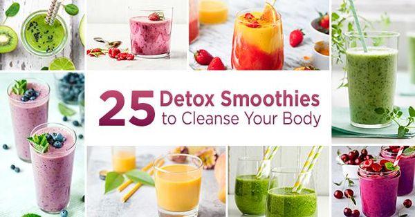 test-25 Detox Smoothies to Cleanse Your Body