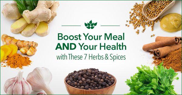 test-Boost Your Meal AND Your Health with These 7 Herbs  &  Spices