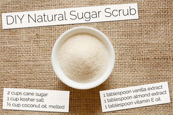 test-DIY Natural Sugar Scrub