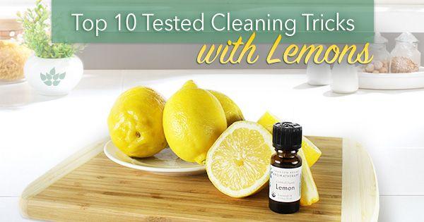 test-Top 10 Tested Cleaning Tricks with Lemons