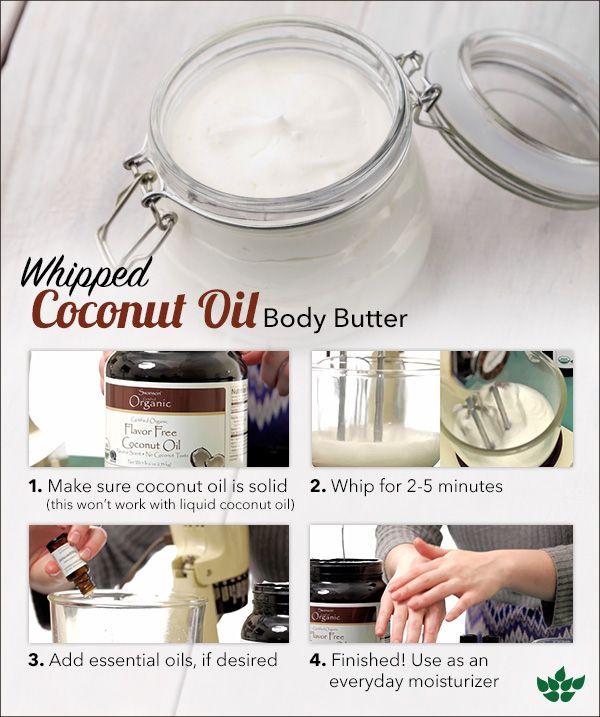 test-DIY Whipped Coconut Oil Body Butter and Sugar Scrub