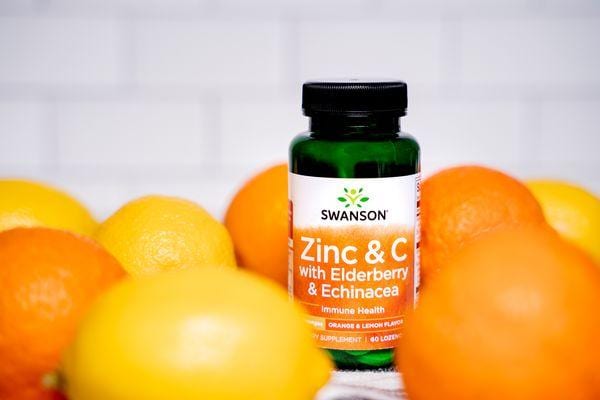 test-New from Swanson Zinc  &  C Lozenges for Immune Support