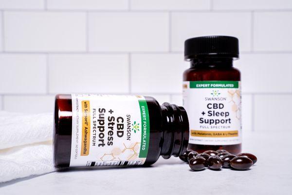 test-CBD Combination Formulas for Stress and Sleep Support