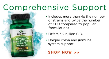 Comprehensive Support. Ultimate 16 Strain Probiotic With FOS for Digestive Health. Includes more than 4x the number of strains and twice the number of CFU compared to popular formulations. Shop Now.