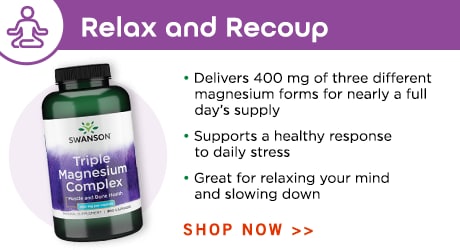 Relax and Recoup. Delivers 400 mg of three different magnesium forms for nearly a full day’s supply. Supports a healthy response to daily stress. Great for relaxing your mind and slowing down. Shop Now.