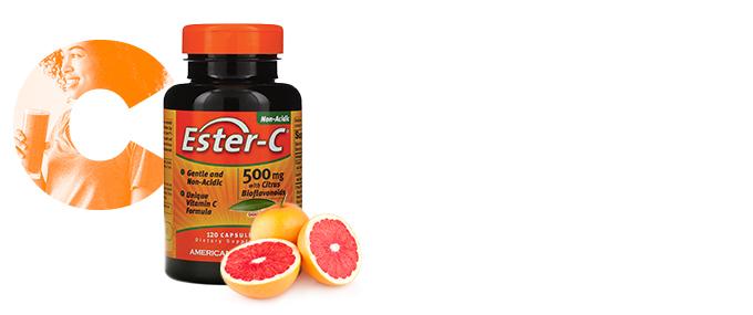 American Health- Ester-C with Citrus Bioflavonoids - AM088