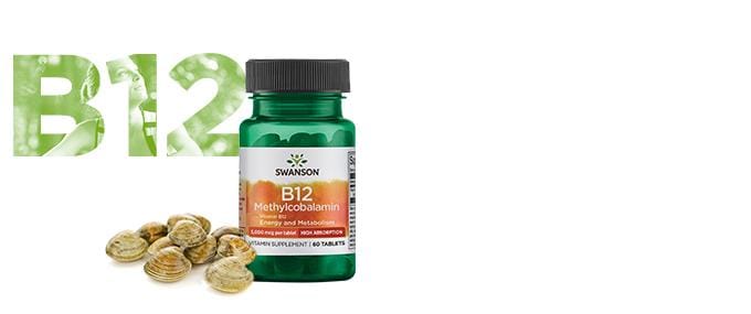 Vitamin B12 Methylcobalamin - High Absorption - SWU122
