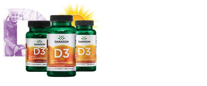 Vitamin D3 - SW1030, SW1371, SW1210