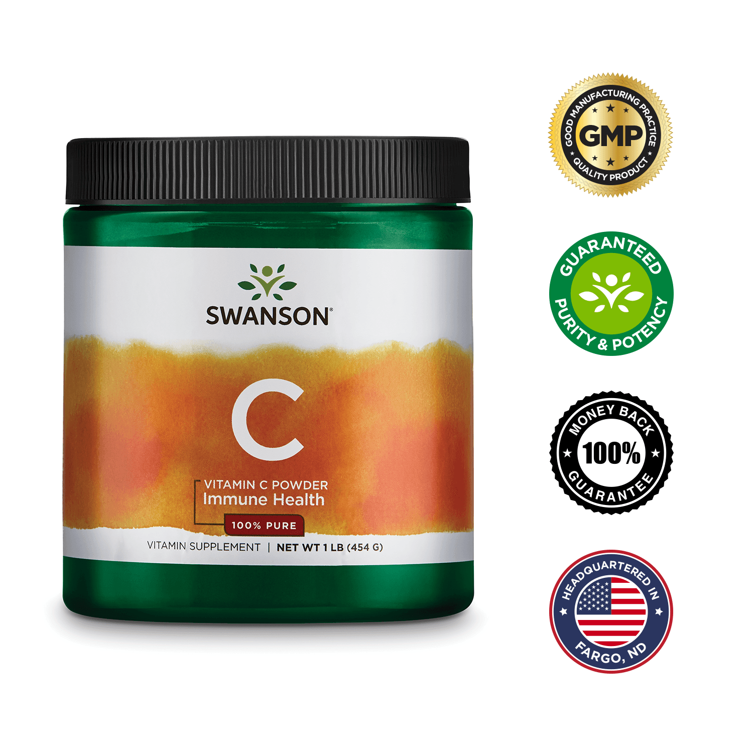 Swanson 100 Pure Vitamin C Powder, 1 lb eBay