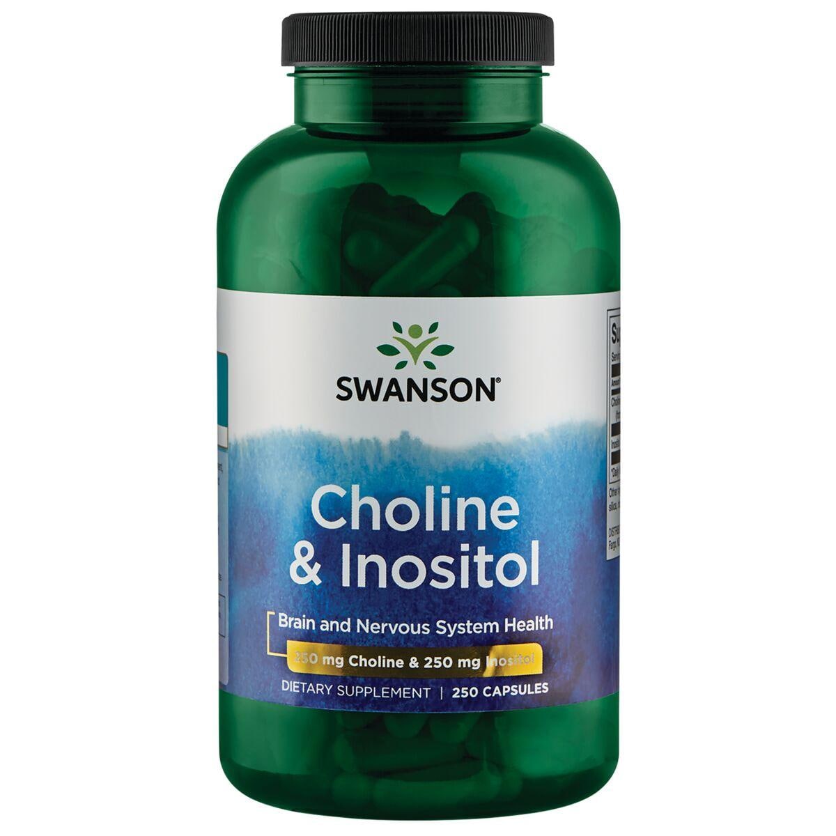 Swanson Premium Choline & Inositol Vitamin | 250 Caps