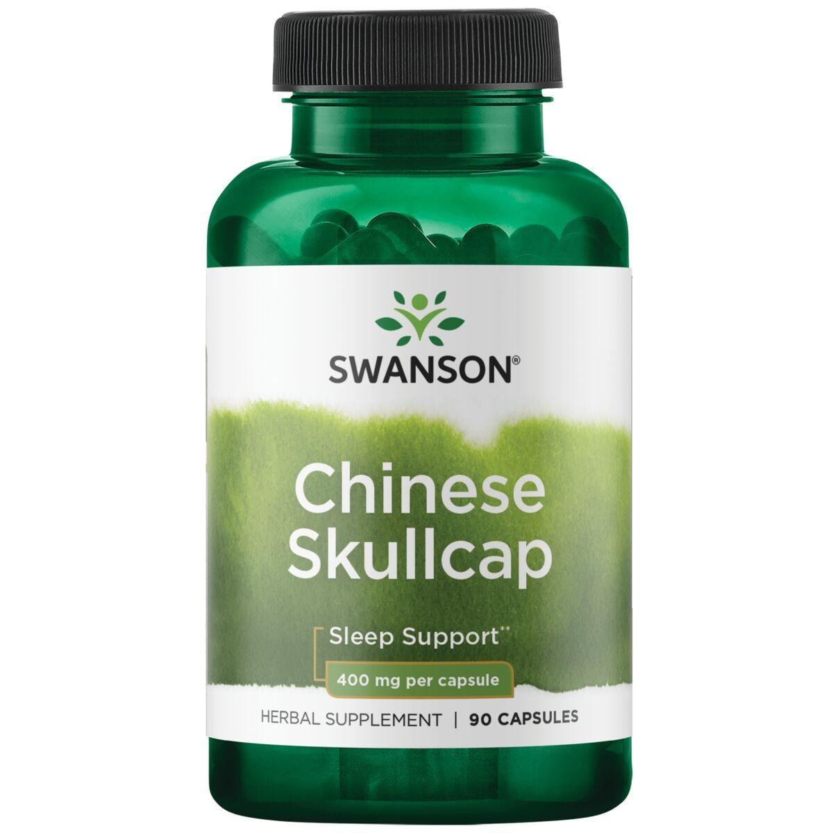Swanson Premium Chinese Skullcap Vitamin | 400 mg | 90 Caps