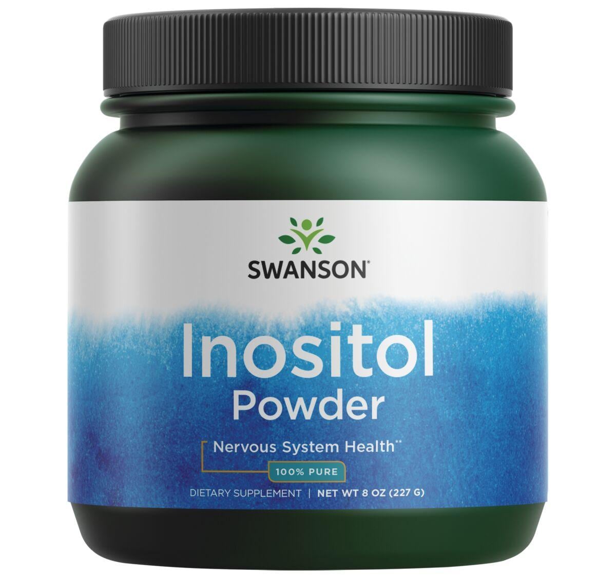 Swanson Premium Inositol Powder - 100% Pure | 8 oz Powder