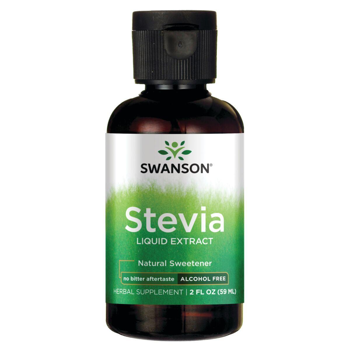 Swanson Premium Stevia Liquid Extract - Alcohol Free | 2 fl oz Liquid