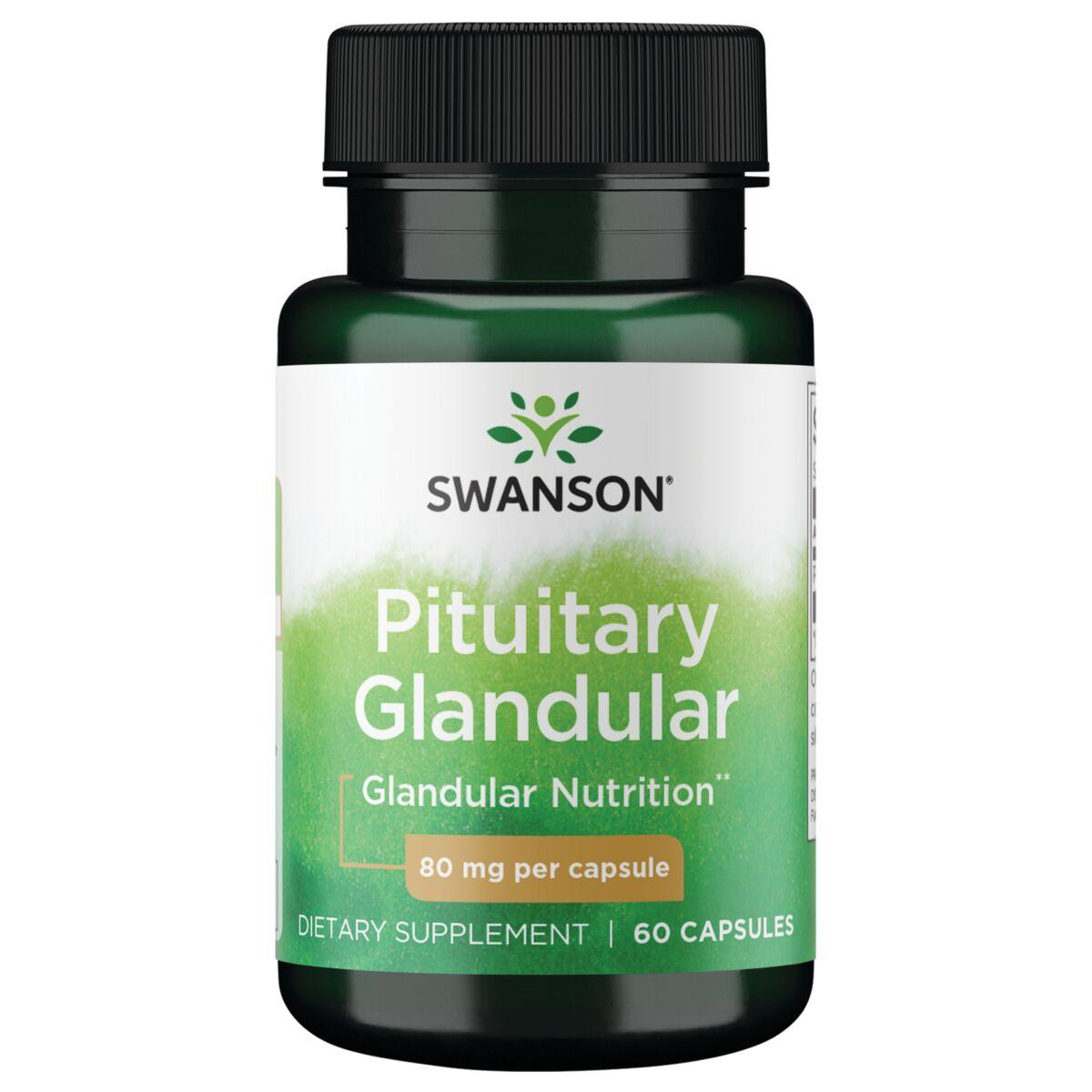 Swanson Premium Pituitary Glandular Supplement Vitamin | 80 mg | 60 Caps