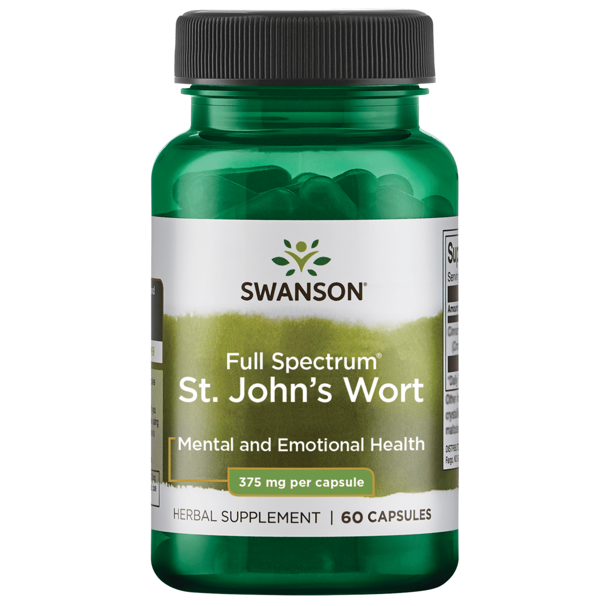 Swanson St.John's Wort 375 мг 60 капсул