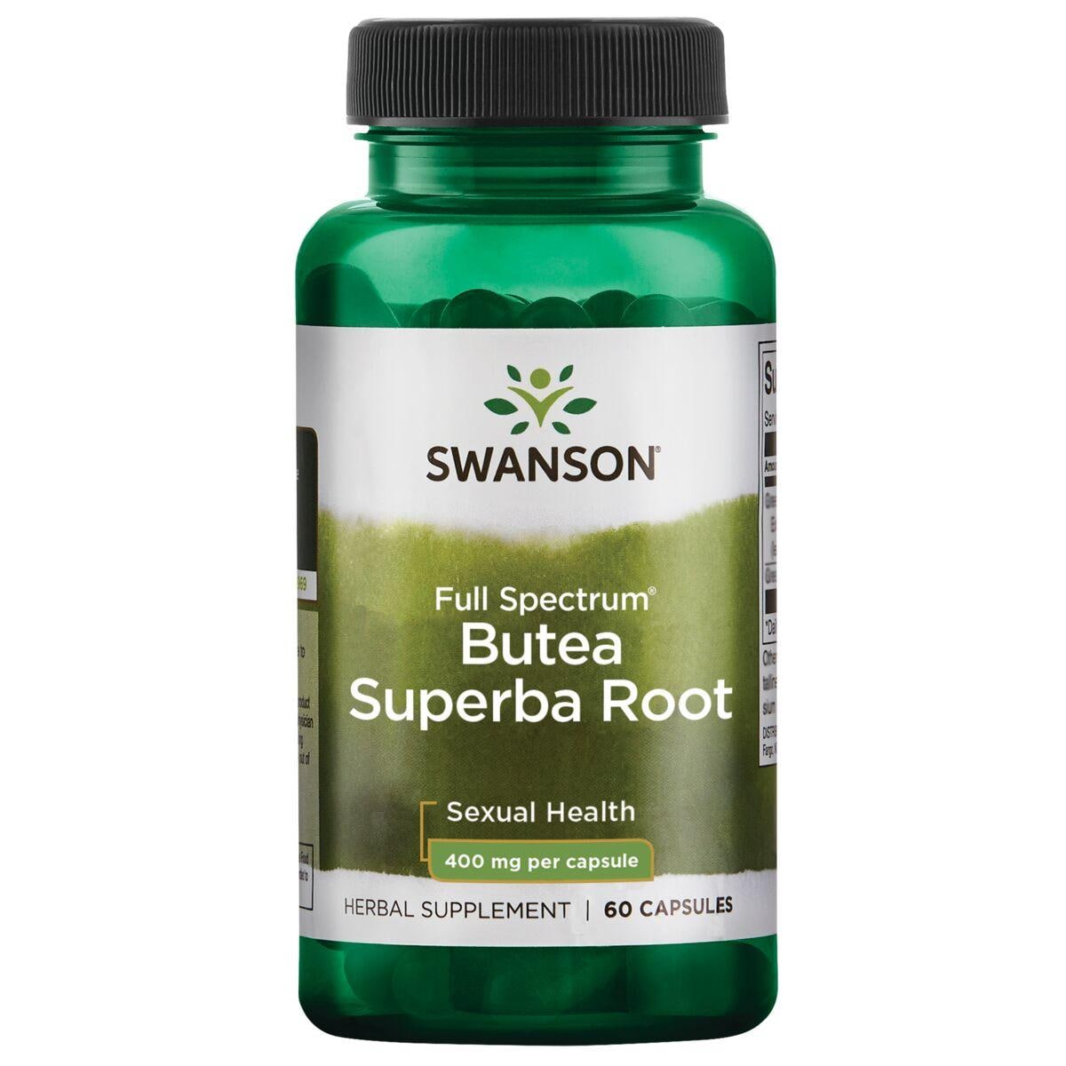 Swanson Premium Full Spectrum Butea Superba Root Vitamin 400 mg 60 Caps