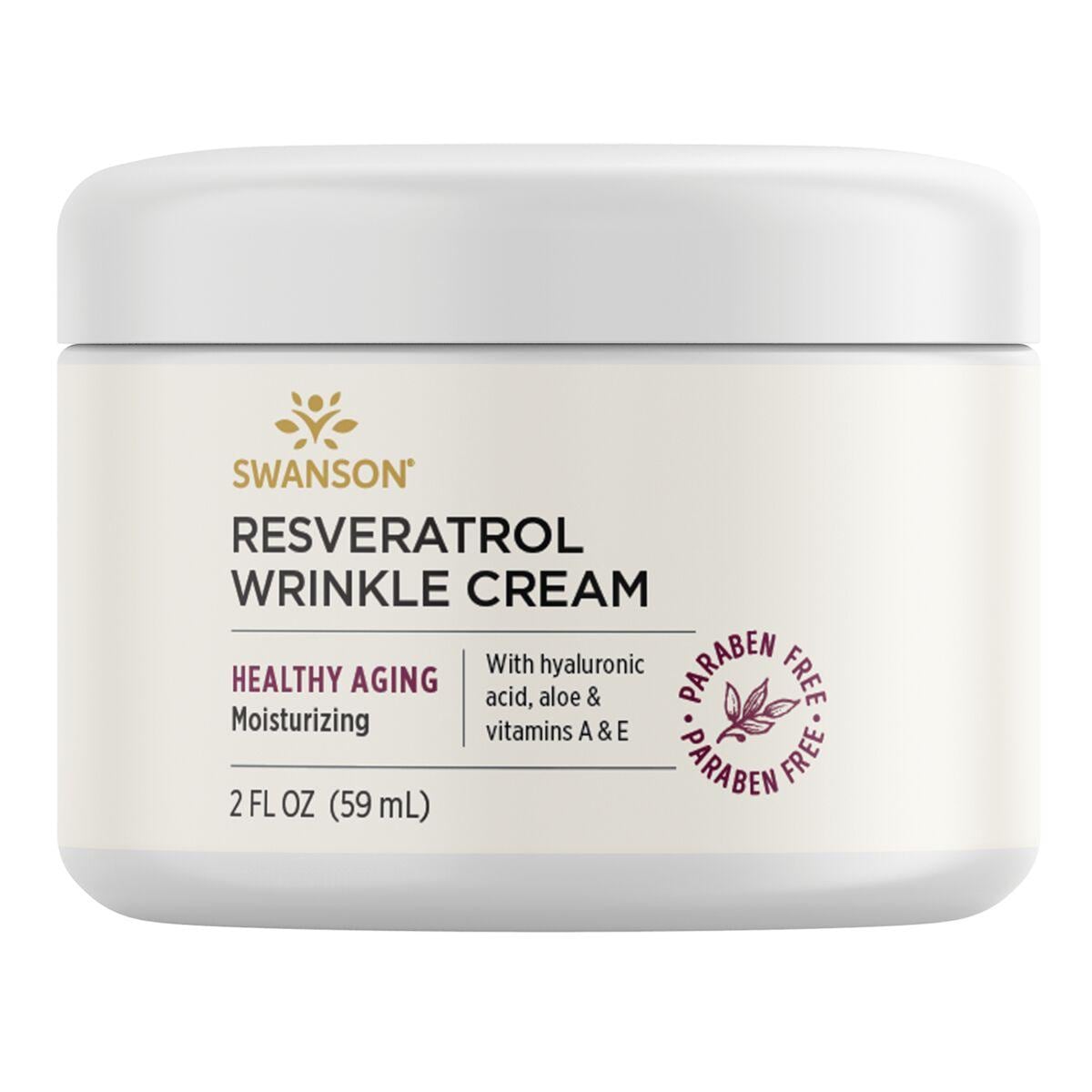Swanson Premium Resveratrol Wrinkle Face Cream 2 fl oz Face Cream